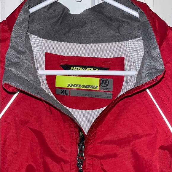 Novara 2 in 1 Bike biking Cycle waterproof Convertible cycling jacket Reflective - Picture 3 of 6